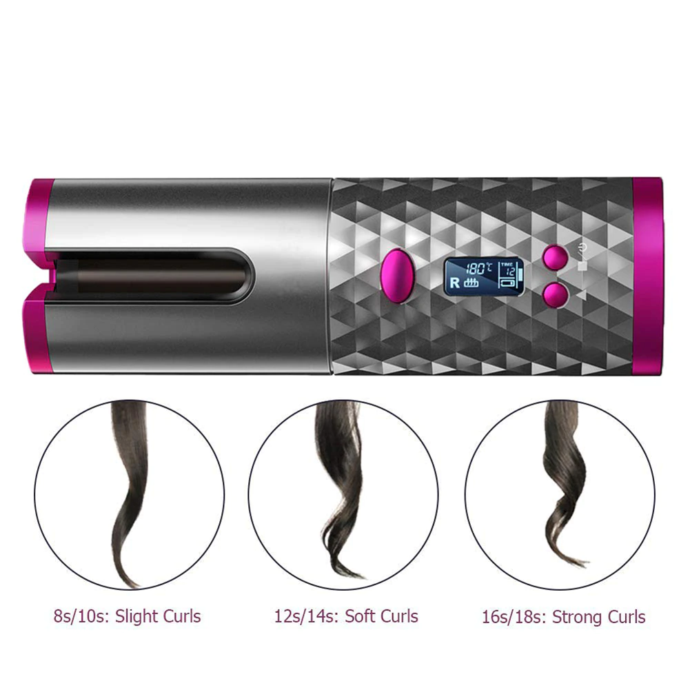 Portable Hair Curler By Wellness Muse